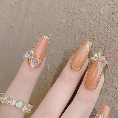 20pcs Aurora Butterfly Flatback Resin 3D Nail Art Charms