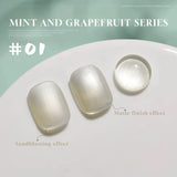 Santorini Seaglass Glass Jelly Gel Nail Polish