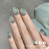 Santorini Seaglass Glass Jelly Gel Nail Polish