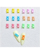 Jelly Frozen Gummy Bear 3D Nail Art Charms