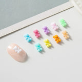 Jelly Frozen Gummy Bear 3D Nail Art Charms