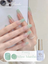 Santorini Seaglass Glass Jelly Gel Nail Polish