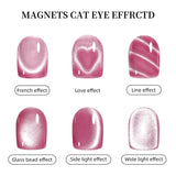 Heart-Shaped Magnet for Professional Cat Eye Gel Nail Polish