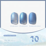 Santorini Seaglass Glass Jelly Gel Nail Polish