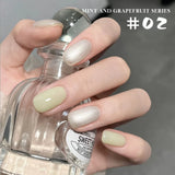 Santorini Seaglass Glass Jelly Gel Nail Polish