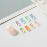 Jelly Frozen Gummy Bear 3D Nail Art Charms
