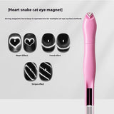 Heart-Shaped Magnet for Professional Cat Eye Gel Nail Polish
