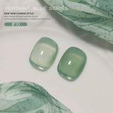 Santorini Seaglass Glass Jelly Gel Nail Polish