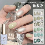 Santorini Seaglass Glass Jelly Gel Nail Polish