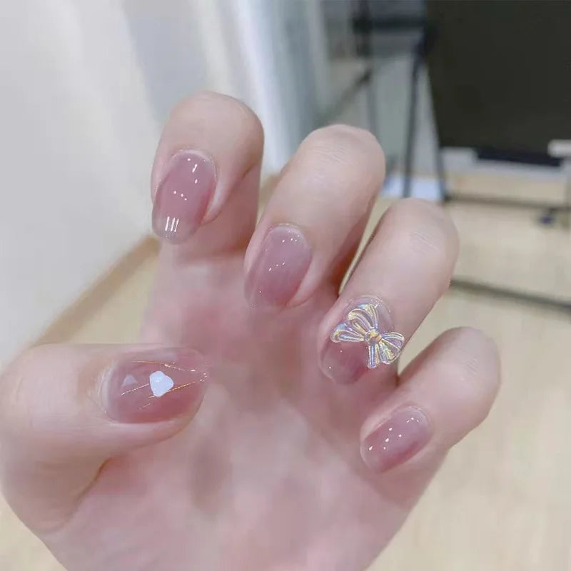 20pcs Aurora Butterfly Flatback Resin 3D Nail Art Charms